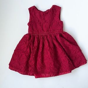 Mia & Mimi Red Dress Size 2T